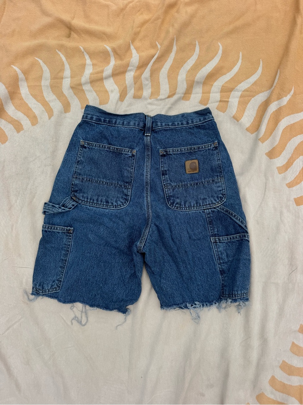 Carhartt Blue Denim Jeans with Interior Brand Tag